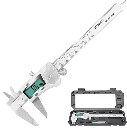 Digital Caliper, 6 inch Caliper Extreme Accuracy Measuring Tool by Sangabery