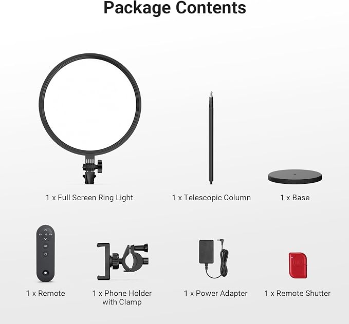 NEEWER Basics 13" 45W Large Ring Light - Image 10