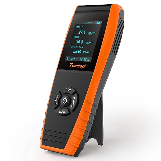 Temtop Air Quality Monitor Professional PM2.5 PM10 Particle Counter, by Temtop
