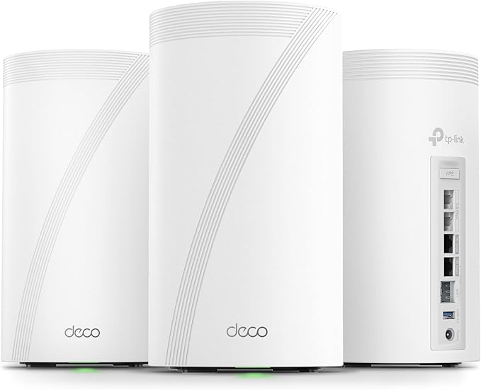 TP-Link Deco 7 Elite BE95 Quad-Band WiFi 7 BE33000 Whole Home Mesh System by TP-Link