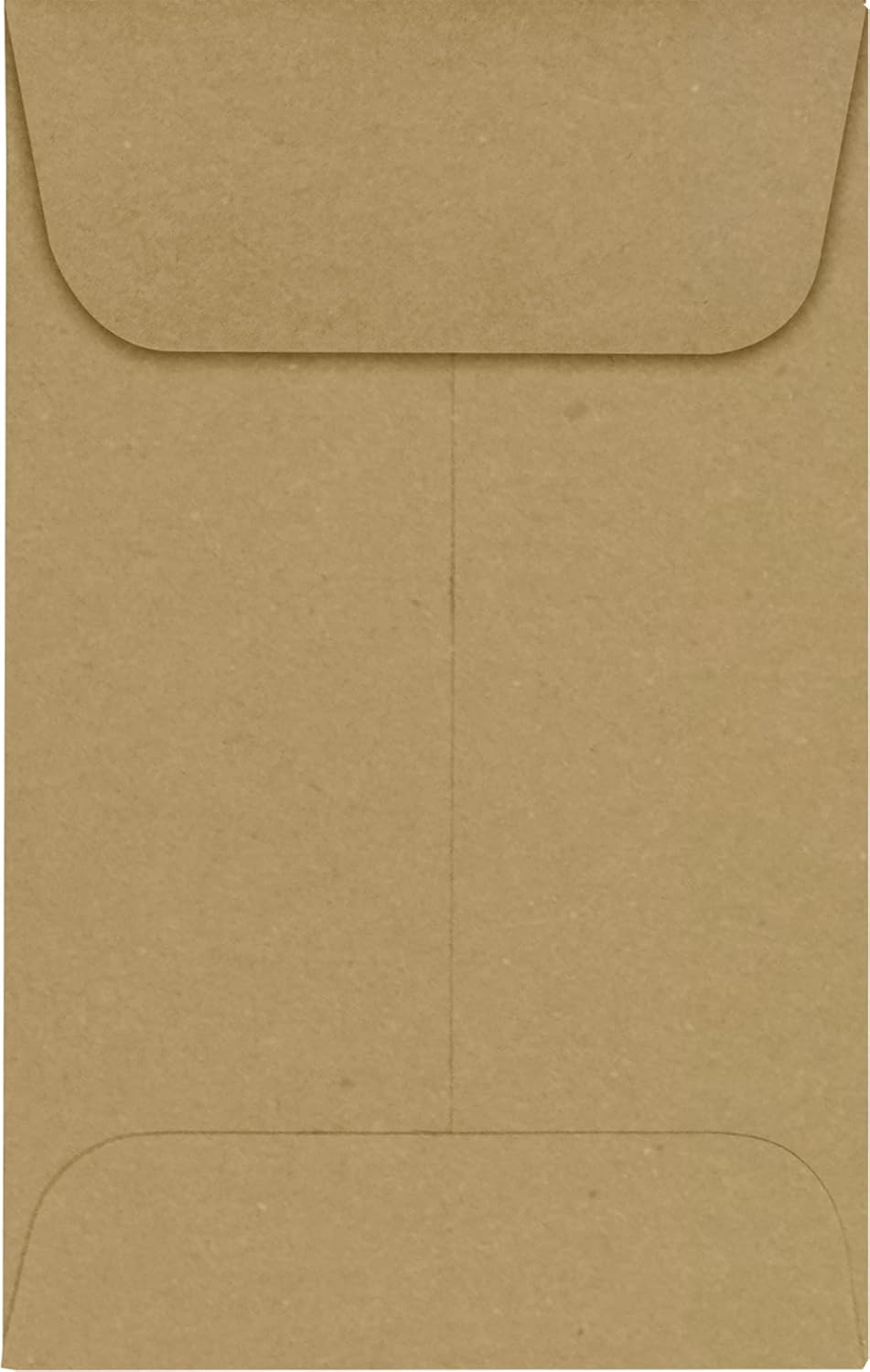 LUXPaper #1 Coin Envelopes | 2 1/4" x 3 1/2" | Grocery Bag Brown | 70lb. Text | 50 Qty