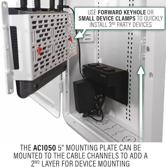 OnQ5-Inch Mounting Plate for On-Q Enclosures – Customizable Accessory for Media - Image 5