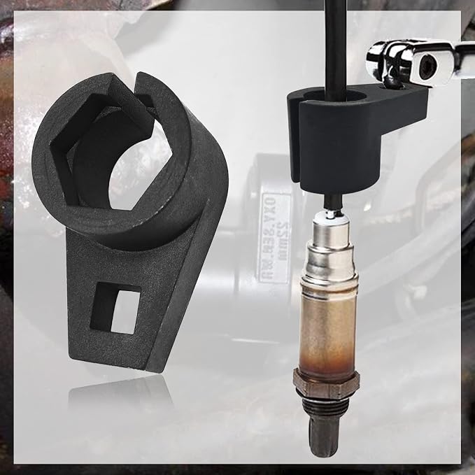 Offset Oxygen Sensor Socket, 3/8-Inch Drive, Wire Gate Accesses Sensor from Side - Image 5