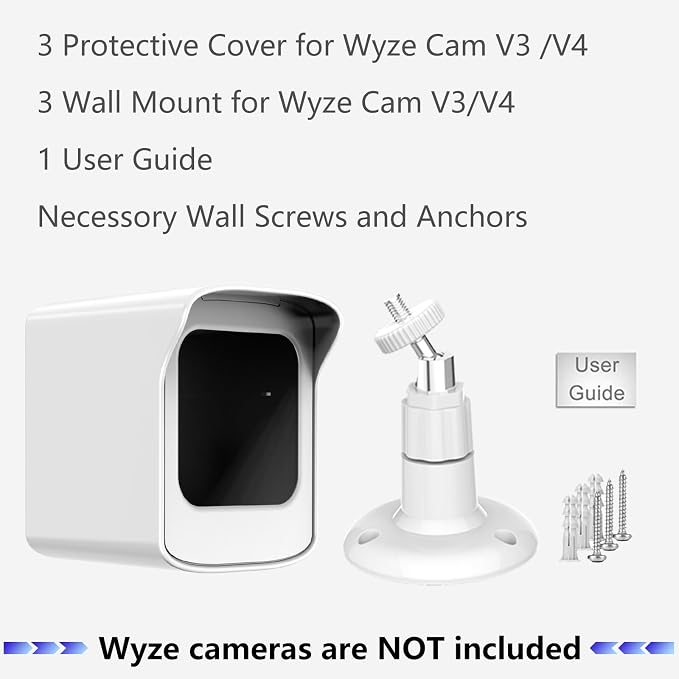 PEF Mount for All-New Cam V3 and V4, Weatherproof Protective Cover and 360 - Image 7