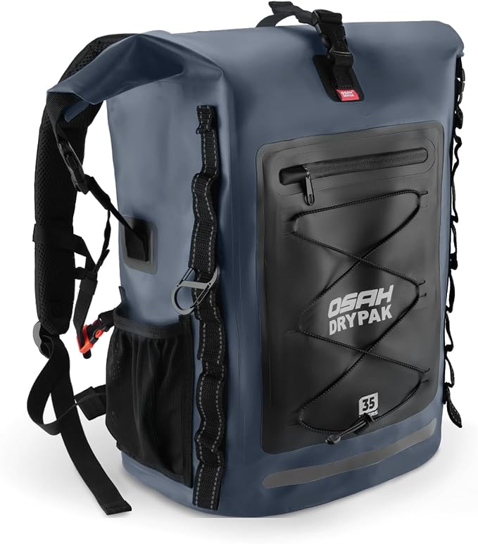 OSAH DRYPAK Waterproof Backpack Dry Bag 35L/55L/85L – Heavy Duty Roll-Top by OSAHDRYPAK