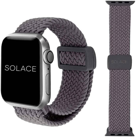 Solace Bands Imperium Adapt Wide Adjustable Nylon Braided Watch Band by SolaceBand