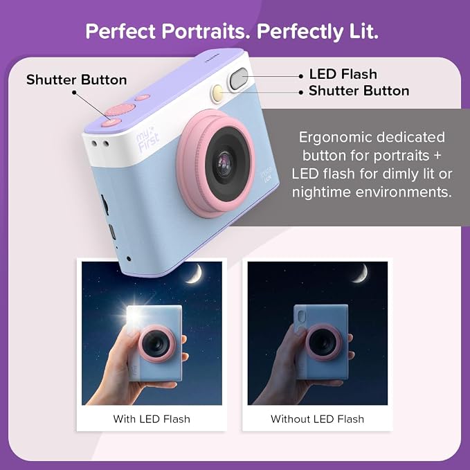myFirst Camera Insta Lux Instant Print Camera, Real High-Definition Color Prints - Image 6