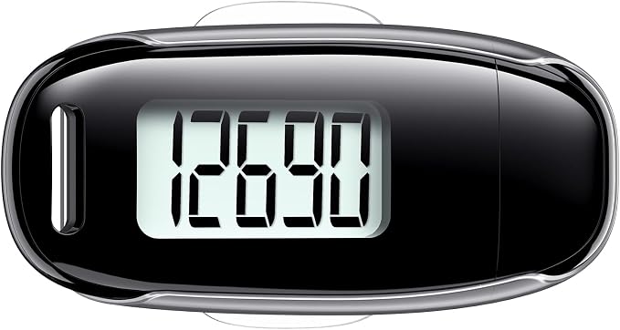 3D Pedometer for Walking, Simple Walking Step Counter by TAZUZFLA