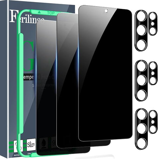 Ferilinso 3 Pack Privacy Screen Protector by Ferilinso