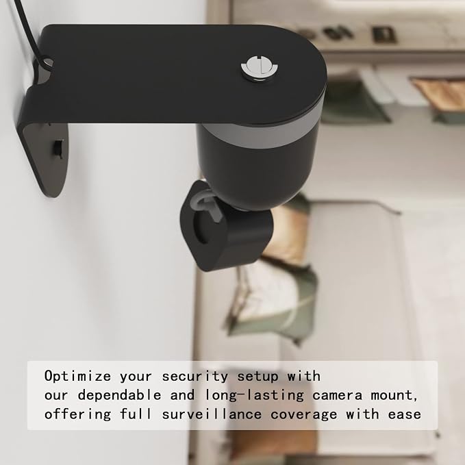 Zwolf Metal Wall Mount for Blink Mini Pan Tilt Camera, Provide Better Viewing - Image 4