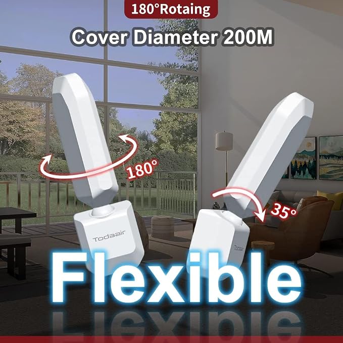 WiFi Extender 2.4GHz 300Mbps WiFi Booster, Covers 1290 Sq.ft and 25 Devices - Image 5