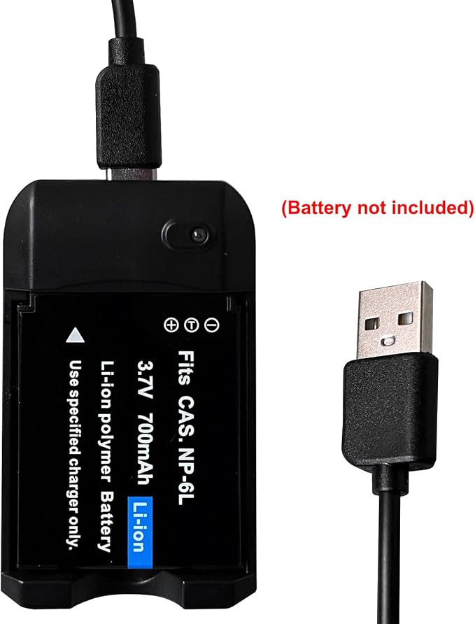 NP-6L Battery Charger, Digital Camera Battery Charger - Image 6