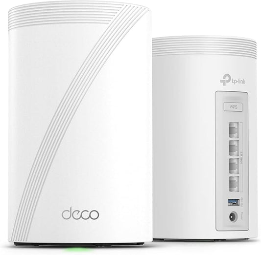 TP-Link Deco 7 Pro BE63 Tri-Band WiFi 7 BE10000 Whole Home Mesh System- by TP-Link