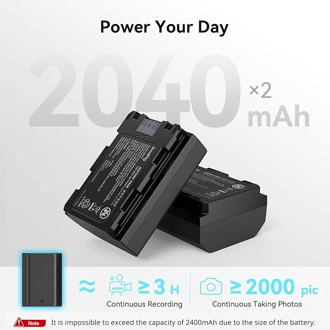 SmallRig Replacement Camera Battery Charger Set - Image 2