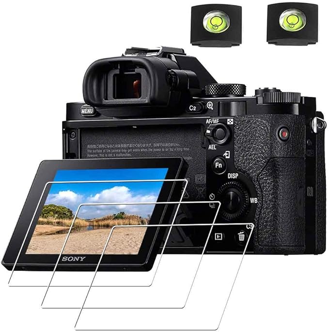 ULBTER A1 Screen Protector for Sony Alpha 1 / A1 Camera & Hot Shoe Cover 0.3mm by ULBTER