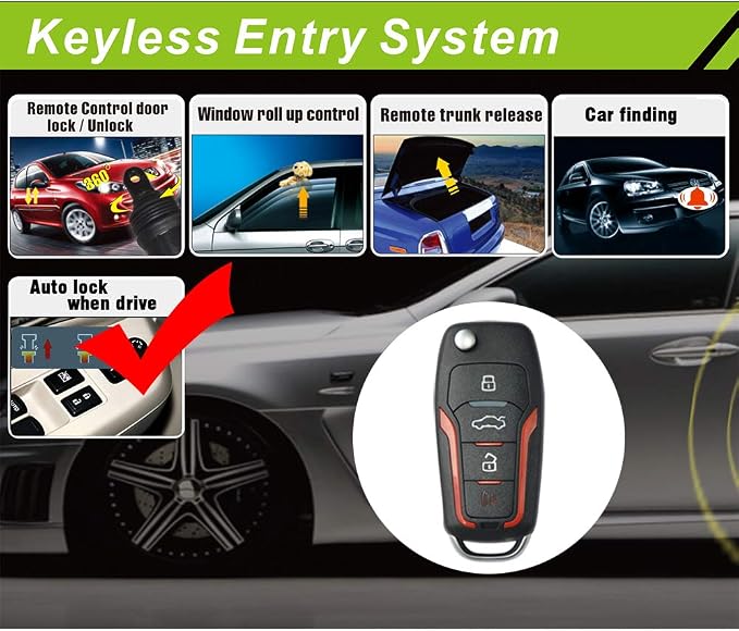 Car Keyless Entry System for Central Door Lock - Image 2