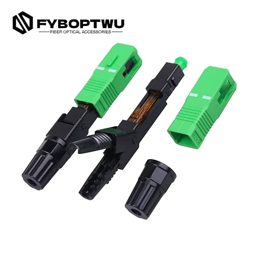 40 pcs SC-APC Fiber Optic Quick Assembly Connector Fiber Optic Fast Connectors - Image 4