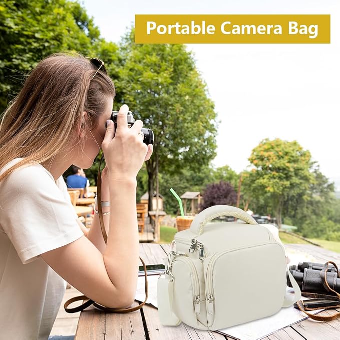 Ainiv DSLR Camera Bag, Waterproof Anti-Shock SLR Camera Case, Large Adjustable - Image 7