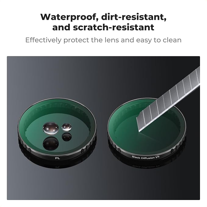 K&F CONCEPT Push in Fit Effect & ND & CPL Filter Set Compatible - Image 7