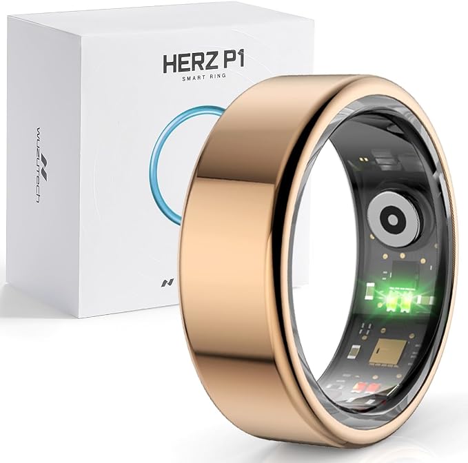 Herz P1 Smart Ring for Women & Men by WuzuTech
