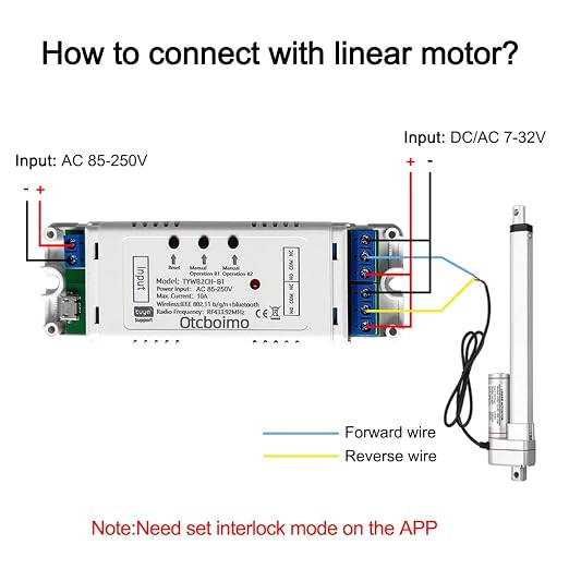 WiFi Smart AC Motor Switch, Remote Control - Image 6