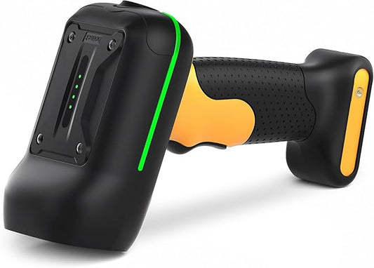 Inateck Industrial Barcode Scanner Bluetooth, 1D 2D QR Code Scanner Wireless by Inateck