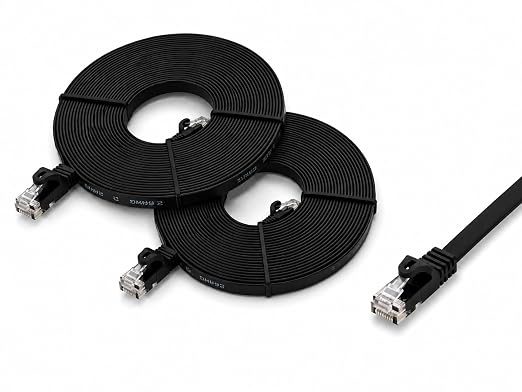 BRENDAZ Cat5e Ethernet Cable, 10ft. Snagless Cat 5e Stranded Cord by BRENDAZ