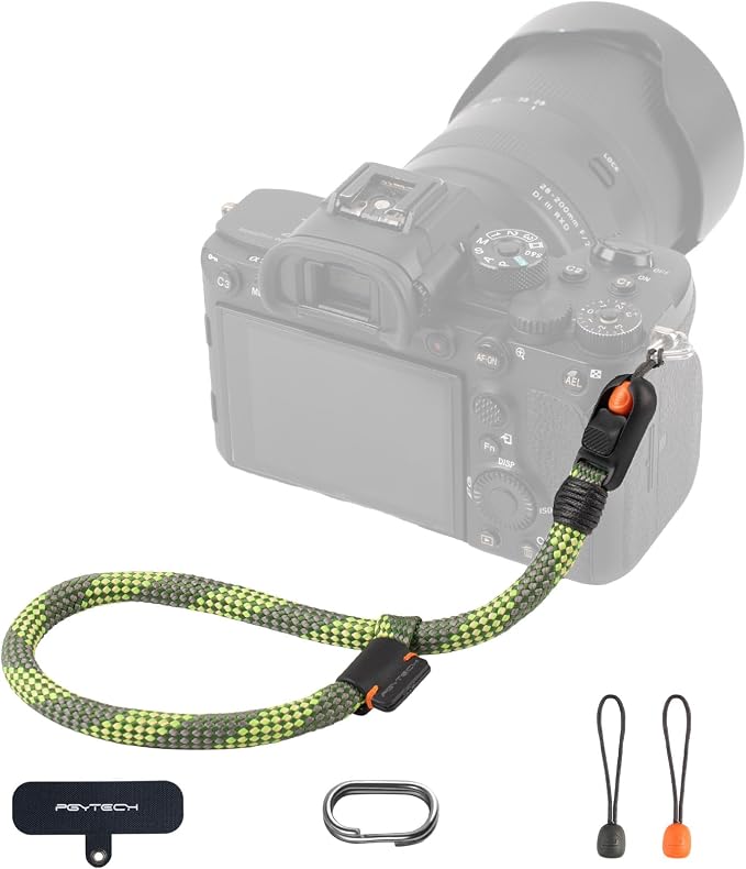 PGYTECH Camera Wrist Strap Slim Outdoor Style, Adjustable Quick Release by PGYTECH-US