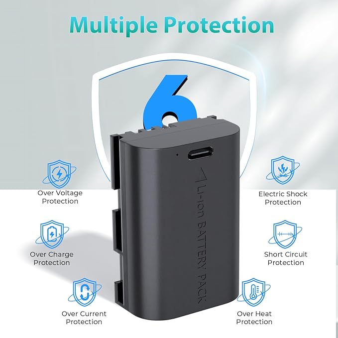 LP LP-E6N LP-E6 Replacement Battery - Image 6