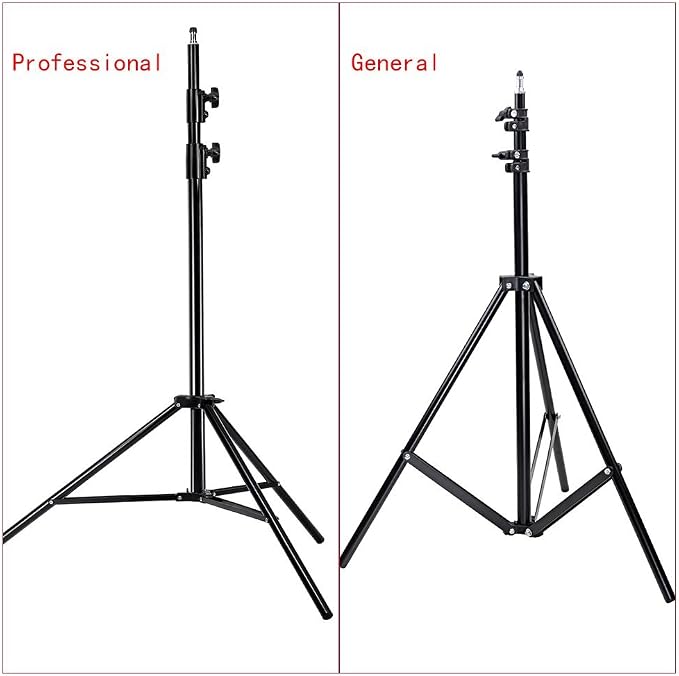 NEEWER Pro 9feet/260cm Spring Loaded Heavy Duty Photo Studio Light Stand - Image 2