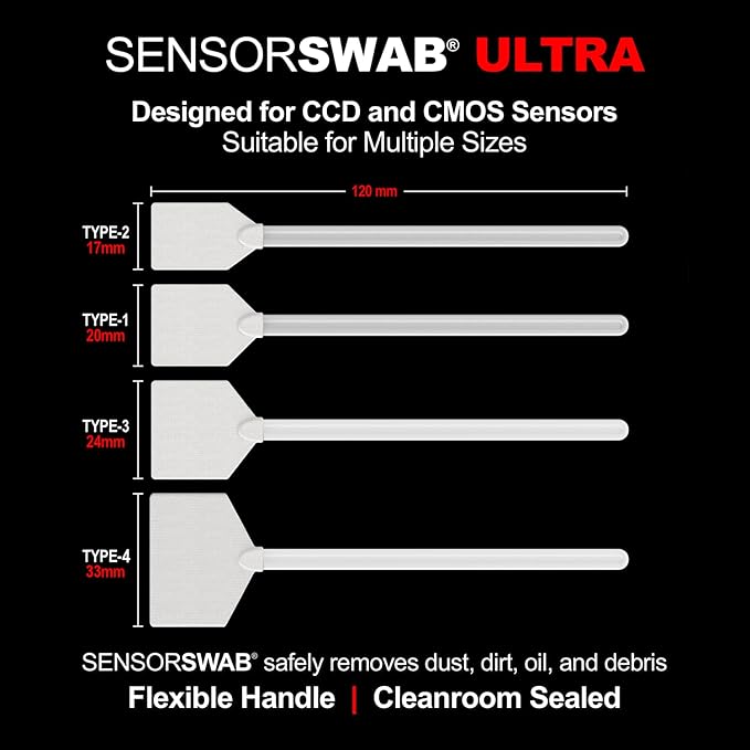 Photographic Solutions Sensor Swab Ultra 24mm Type-3 Digital Imaging Sensor - Image 4