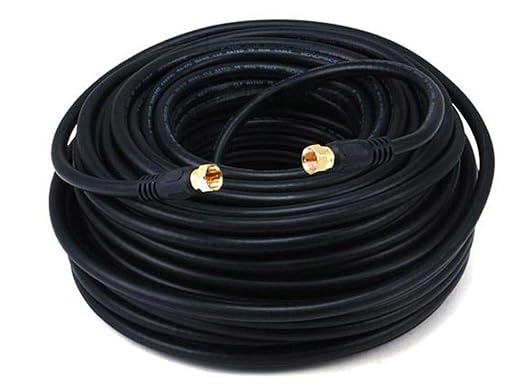 Monoprice RG6 Quad Shield CL2 Coaxial Cable by Monoprice