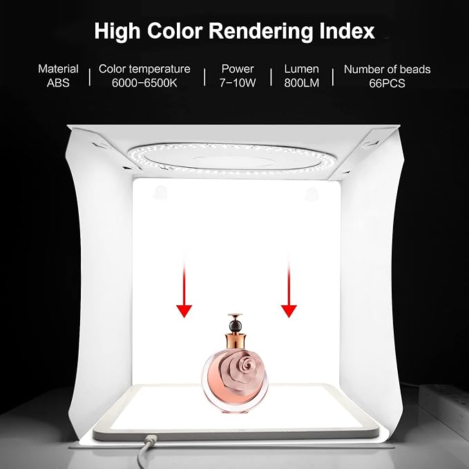 PULUZ 29cm Photography Shadowless Light Panel Ultra Bright LED Fill Light - Image 6