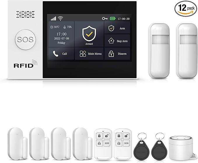 PGST Wireless Home Alarm System, Smart Home Security Systems by PGST