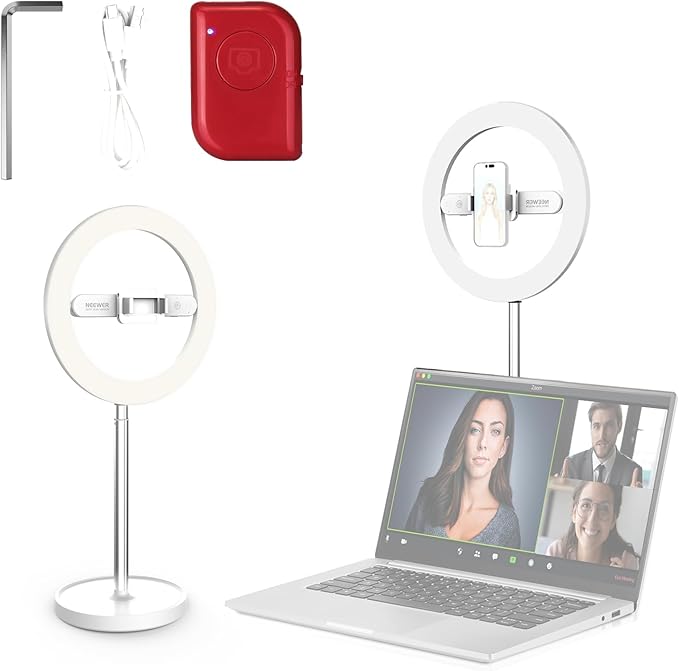 NEEWER Entry Level Version 10" 7W LED Selfie Ring Light by Neewer