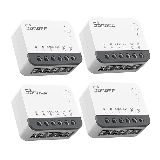 SONOFF Zigbee 3.0 Smart Relay Switch, Mini in-Wall Light Switch Module by SONOFF