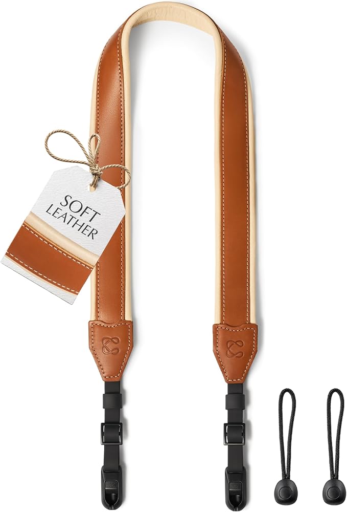 C Coiro Classic Leather Camera Strap by CCoiro
