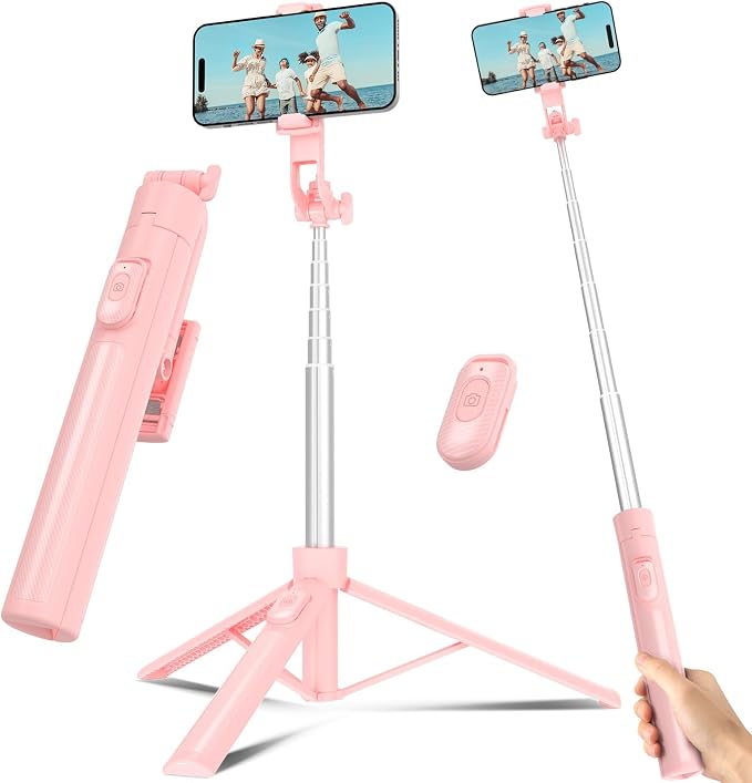 Selfie Stick Travel Tripod for Cell Phone by Liphisy