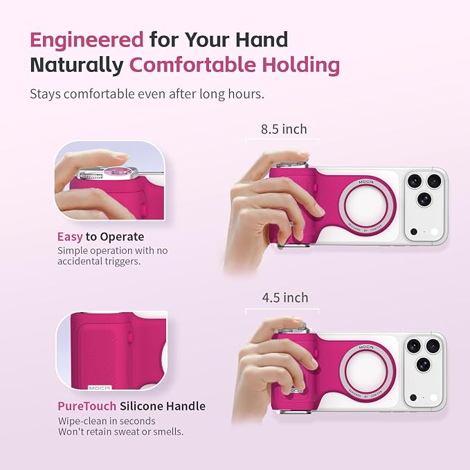 COMITOK MOCA iPhone 17 Pro Camera Grip No Need App - Image 4