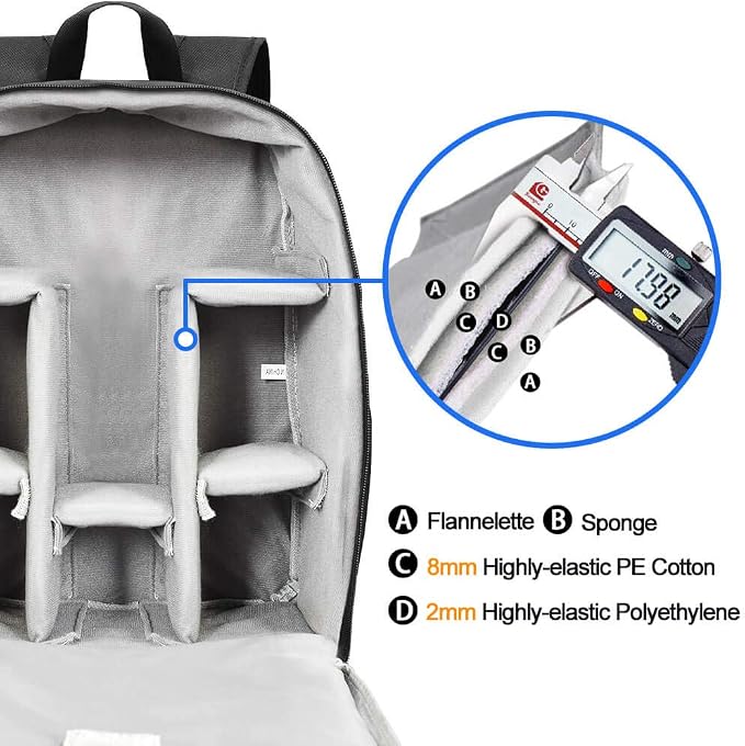 CADeN Camera Backpack Bag Professional - Image 3