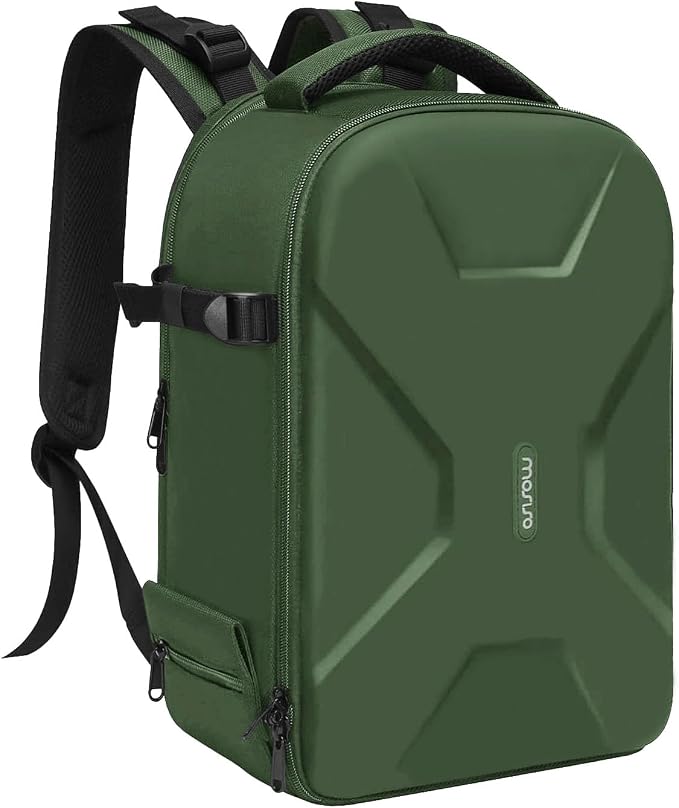 MOSISO Camera Backpack, DSLR/SLR/Mirrorless Photography Camera Bag Full Open by MOSISO