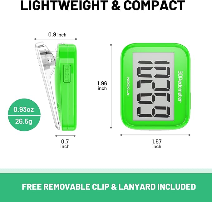 3D Pedometer for Walking, Simple Step Counter - Image 6
