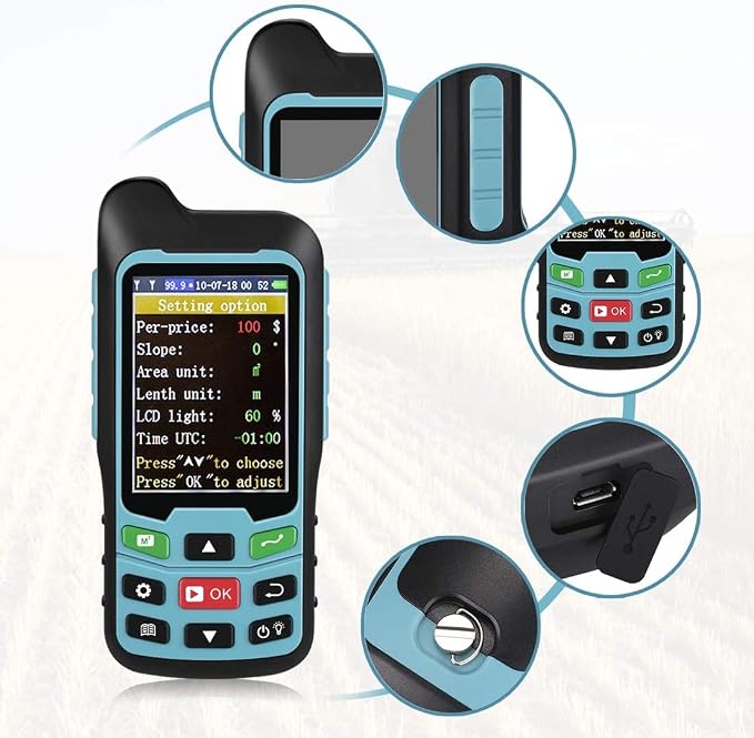 Handheld GPS Survey Equipment, BEVA GPS Land Measuring Instrument, Mini - Image 5