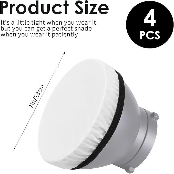 Mabor 2Pcs Light Diffuser, Photography, Soft Even Lighting - Image 2