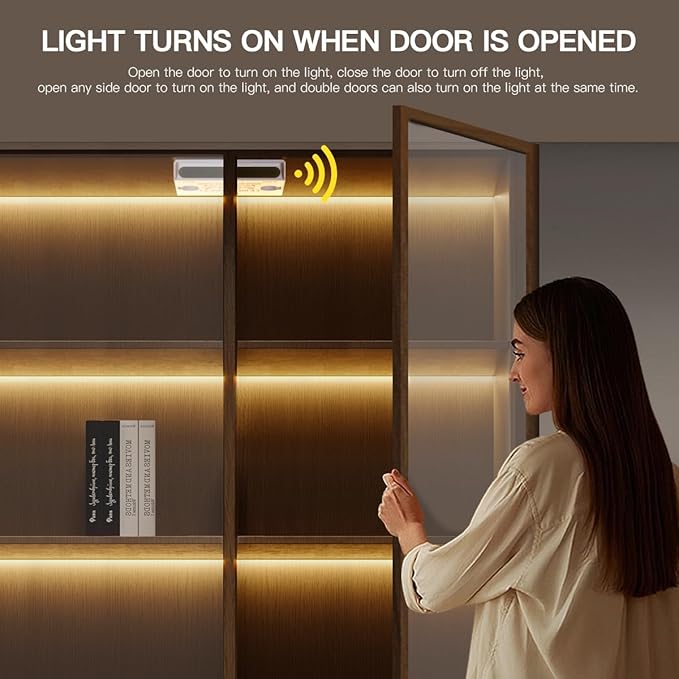 AIMENGTE 12V COB LED Cabinet Lights Strip - Image 2