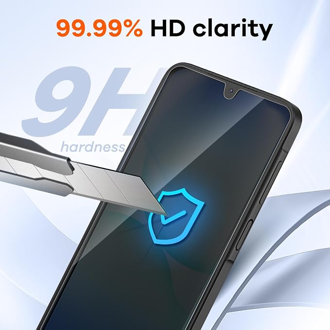 3+3 Pack for Samsung Galaxy A17 5G Privacy Screen Protector & Phone Camera Lens - Image 5
