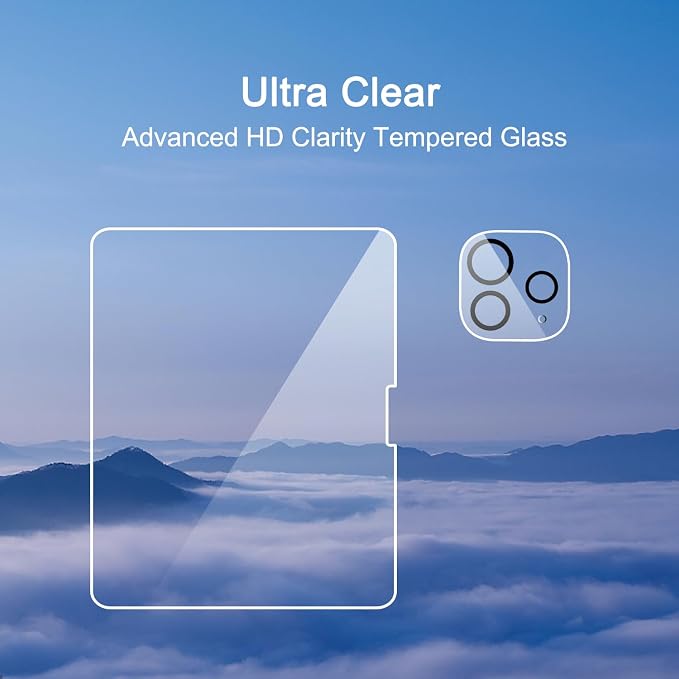 Ailun Screen Protector for iPad Pro 11 inch 2025/2024 2 Pack + 2 Pack Camera - Image 3