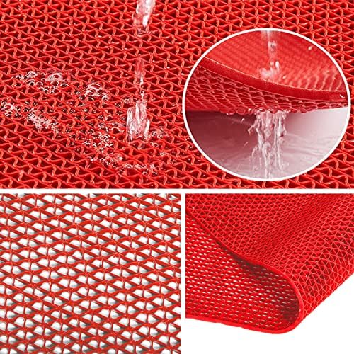 Commercial Drainage Floor Mat 3x16 Ft Wet Area Mat Pool Mats 0.22'' Thick - Image 5