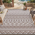 MontVoo Outdoor Rug Carpet Waterproof 5x8 Outdoor Patio Rug Mat Reverisble by MontVoo