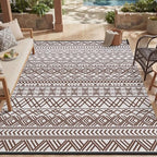 MontVoo Outdoor Rug Carpet Waterproof 5x8 Outdoor Patio Rug Mat Reverisble by MontVoo